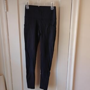 Mono B Black High-Waist Pocket Leggings